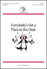 Everybody's Got a Place in the Choir Two-Part choral sheet music cover